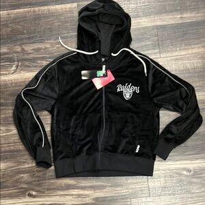 Women’s Black Nfl license Raiders Hoodie